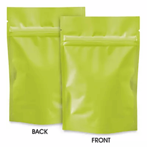 Tea Pouches - Green Resealable